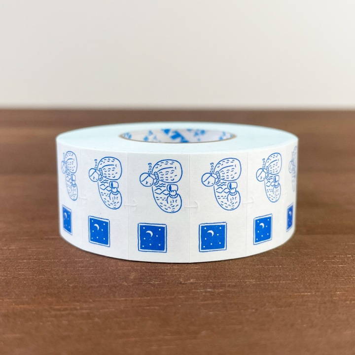 ラベラーシール マールちゃん 珈琲 青 | その他文具,ラベラーシール