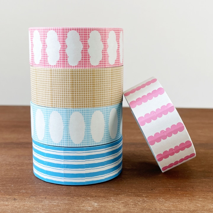 ラベラーシール オーバルフレーム ラムネ