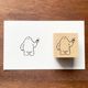 イエティくん イラストスタンプ はじめまして