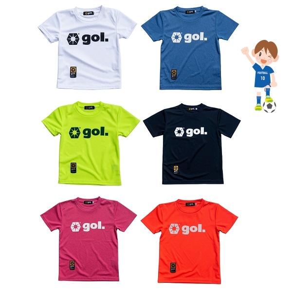 150cm ゴルgol. ジュニアプラシャツプラパン　チャコールブラック 150cm ゴルgol. ジュニアプラシャツプラパン チャコールブラック