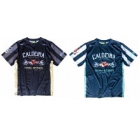 STRIPE PRA SHIRT “BIRD OF PASSAGE” 半袖プラシャツ・CALDEIRA(キャルデラ)8011【再入荷商品】