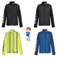 中綿ミドルジャージJKT(ジュニア用)・ATHLETA(アスレタ）02374J|ATHLETA(アスレタ)