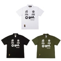 ドライポロシャツ〈JESUS〉・gol.(ゴル）G395-891