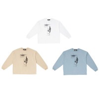 ルーズサイズ長袖Tシャツ  ・gol.(ゴル） G391-922