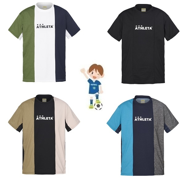 ATHLETA - アスレタ　プラクティスシャツ他3点セット 楽天市場】アスレタ JR プラTシャツ プラパンツ ジュニア用
