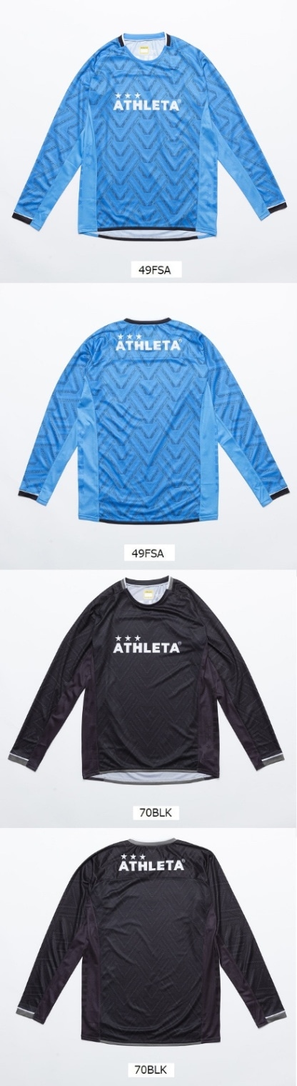 グラフィック長袖プラシャツ・ATHLETA(アスレタ）02418の通販|サッカー