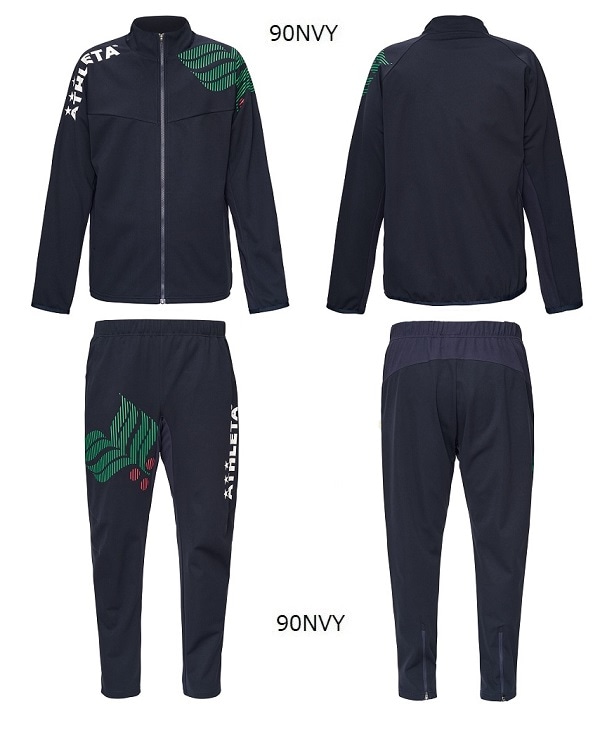 カフェブラウルトラシェルジャケットパンツセット・ATHLETA(アスレタ