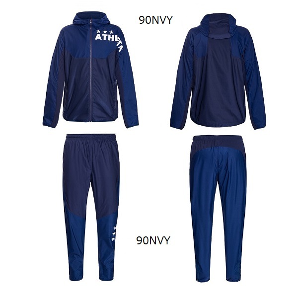 ストレッチトレーニングJK/パンツセット(大人用)・ATHLETA