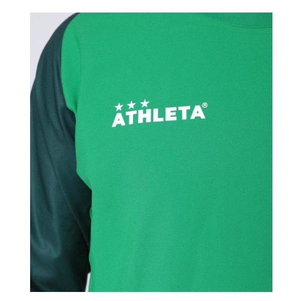 ATHLETA ピステ 長袖 緑 XO ATHLETA ピステ 長袖 緑 XO