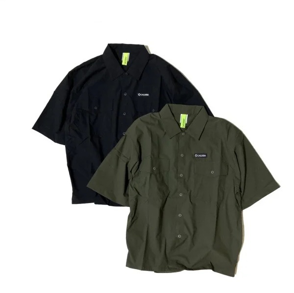 RIP STOP WOVEN SHIRT ��URBANISM��   ��CALDEIRA(�����ǥ�)  14CR603