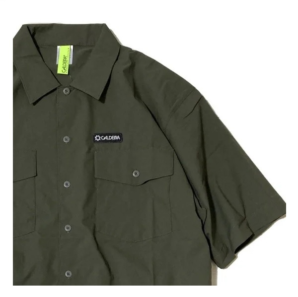 RIP STOP WOVEN SHIRT ��URBANISM��   ��CALDEIRA(�����ǥ�)  14CR603