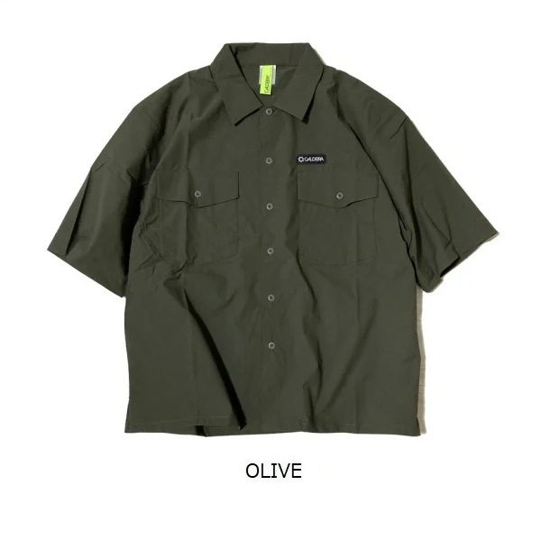 RIP STOP WOVEN SHIRT ��URBANISM��   ��CALDEIRA(�����ǥ�)  14CR603