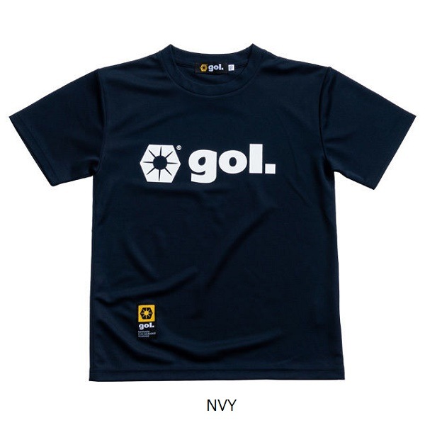 Jr.ドライシャツ1.0・gol.(ゴル）G975-224/ジュニア用プラシャツ