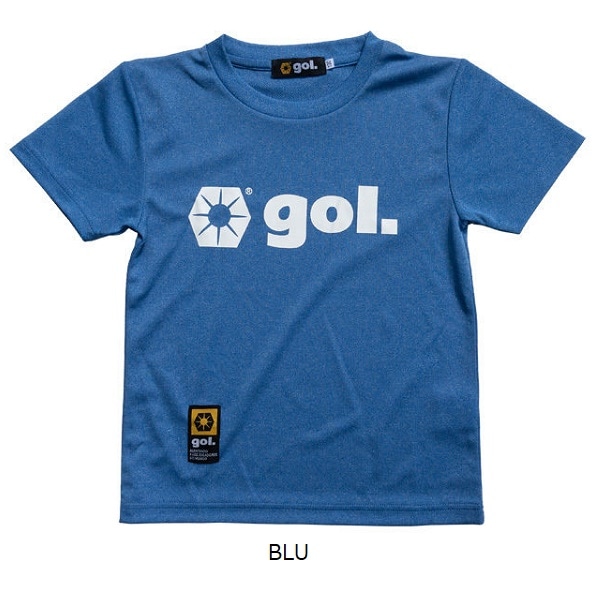 Jr.ドライシャツ1.0・gol.(ゴル）G975-224/ジュニア用プラシャツ