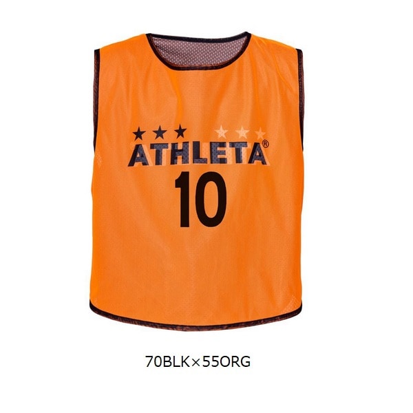 リバーシブルビブス番号入り【10枚セット・ジュニア用