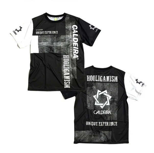 FINGER PATTERN PRA SHIRT "UNIQUE EXPERIENCE"  ��CALDEIRA(�����ǥ�) 11CR307