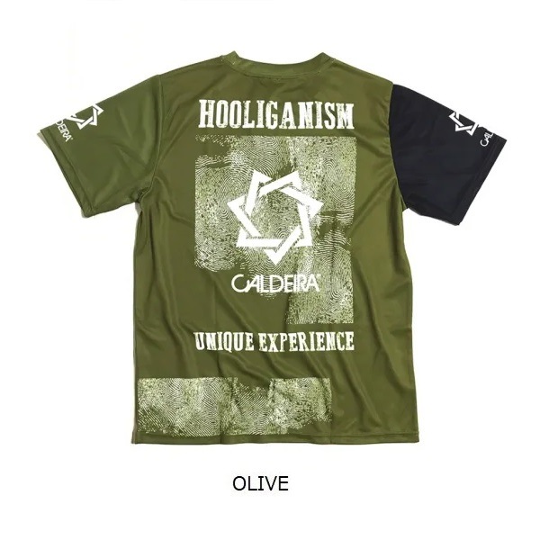 FINGER PATTERN PRA SHIRT "UNIQUE EXPERIENCE"  ��CALDEIRA(�����ǥ�) 11CR307