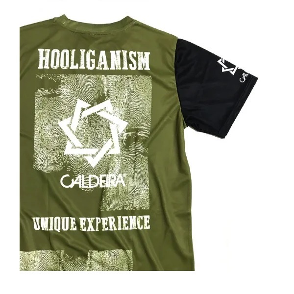 FINGER PATTERN PRA SHIRT "UNIQUE EXPERIENCE"  ��CALDEIRA(�����ǥ�) 11CR307