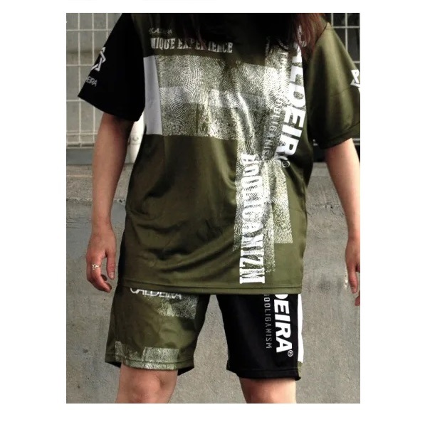 FINGER PATTERN PRA SHIRT "UNIQUE EXPERIENCE"  ��CALDEIRA(�����ǥ�) 11CR307