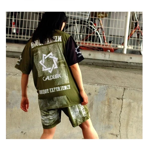 FINGER PATTERN PRA SHIRT "UNIQUE EXPERIENCE"  ��CALDEIRA(�����ǥ�) 11CR307