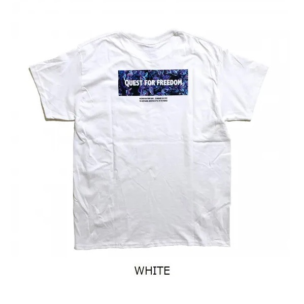 COTTON T-SHIRT ��QUEST FOR FREEDOM�� ��CALDEIRA(�����ǥ�)15CR705