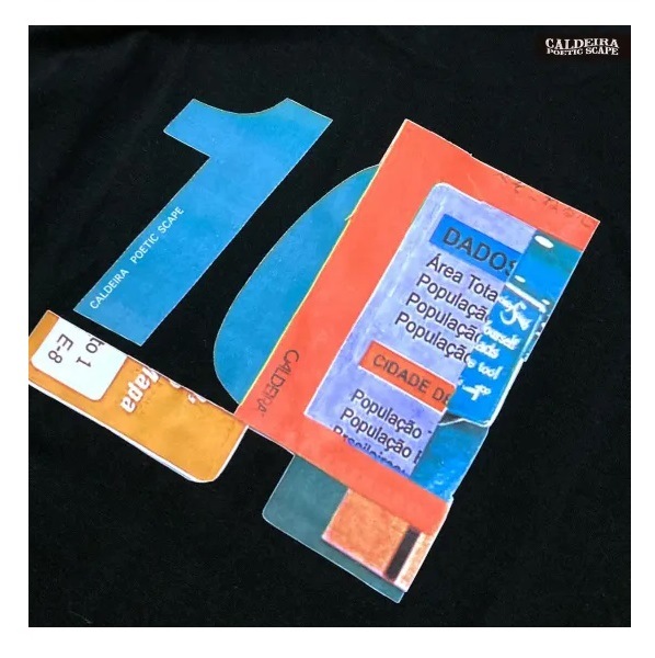 POETIC SCAPE T-SHIRT ��COLLAGE No.10�� ��CALDEIRA(�����ǥ�) 15CR729 