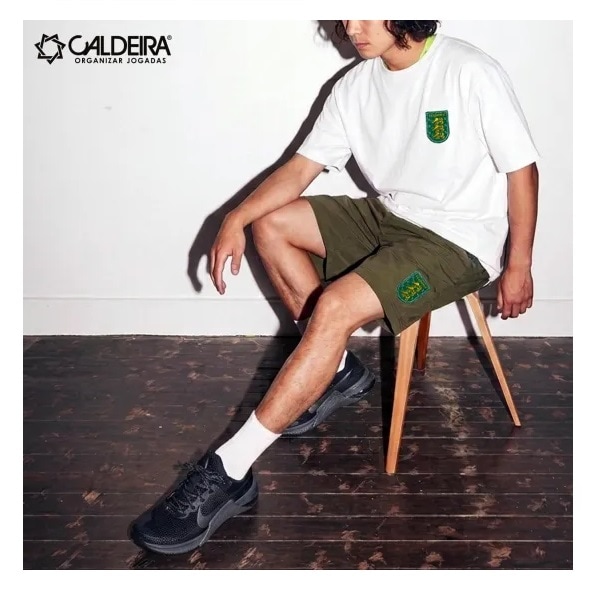NYLON SHORTS ��THREE LIONS��  ��CALDEIRA(�����ǥ�)  16CR813