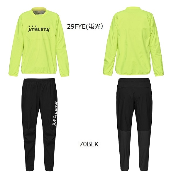 清明学院　サッカー部　練習着　ATHLETA Mサイズ　2枚セット 清明学院 サッカー部 練習着 ATHLETA Mサイズ 2枚セット