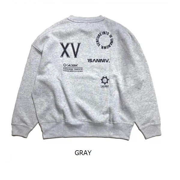 LOOSE-FIT CREW SWEAT ��MONTANA�� ��CALDEIRA(�����ǥ�)15CR733