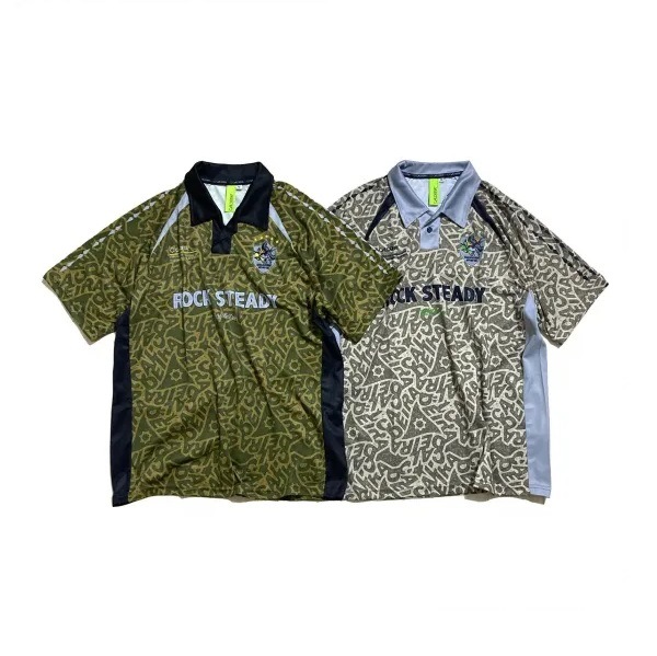 JAMAICAN GRAFFITI GAME POLO SHIRT ROCK STEADYɡCALDEIRA(ǥ)15CR715