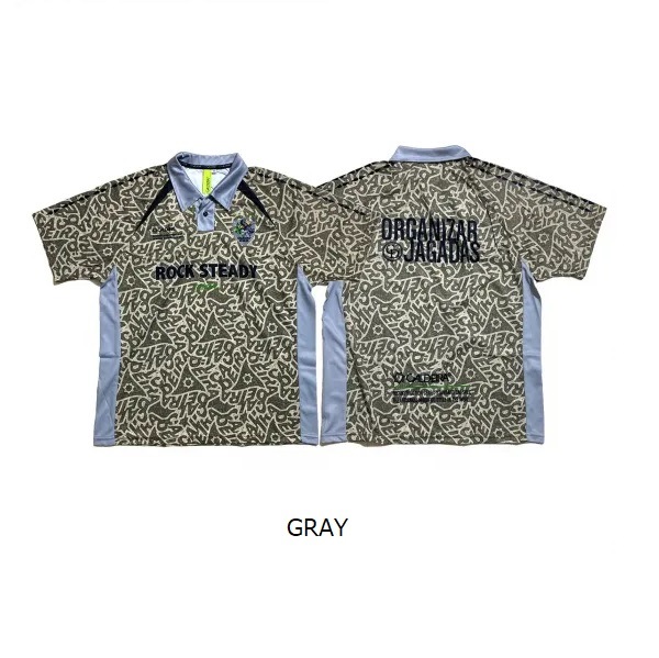 JAMAICAN GRAFFITI GAME POLO SHIRT ROCK STEADYɡCALDEIRA(ǥ)15CR715