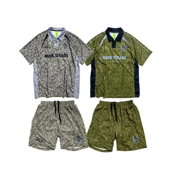 JAMAICAN GRAFFITI GAME POLO SHIRT ROCK STEADYɡCALDEIRA(ǥ)15CR715