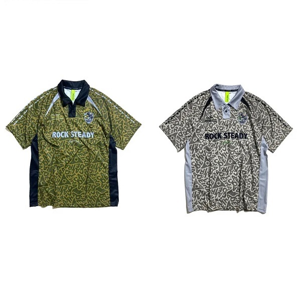 JAMAICAN GRAFFITI GAME POLO SHIRT ROCK STEADYɡCALDEIRA(ǥ)15CR715