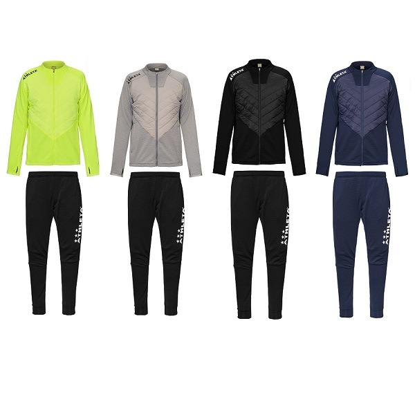 グリット起毛TRジャケットパンツセット・ATHLETA(アスレタ）04175