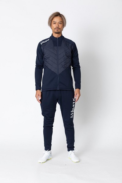 グリット起毛TRジャケットパンツセット・ATHLETA(アスレタ）04175