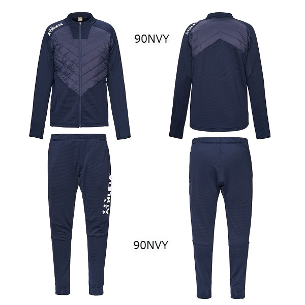 グリット起毛TRジャケットパンツセット・ATHLETA(アスレタ）04175