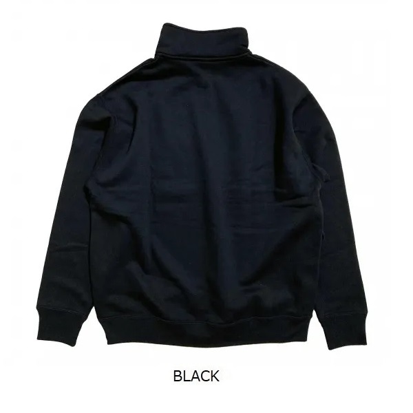 HALF ZIP LOOSE-FIT SWEAT ��OVERLAP�� ��CALDEIRA(�����ǥ�)15CR725