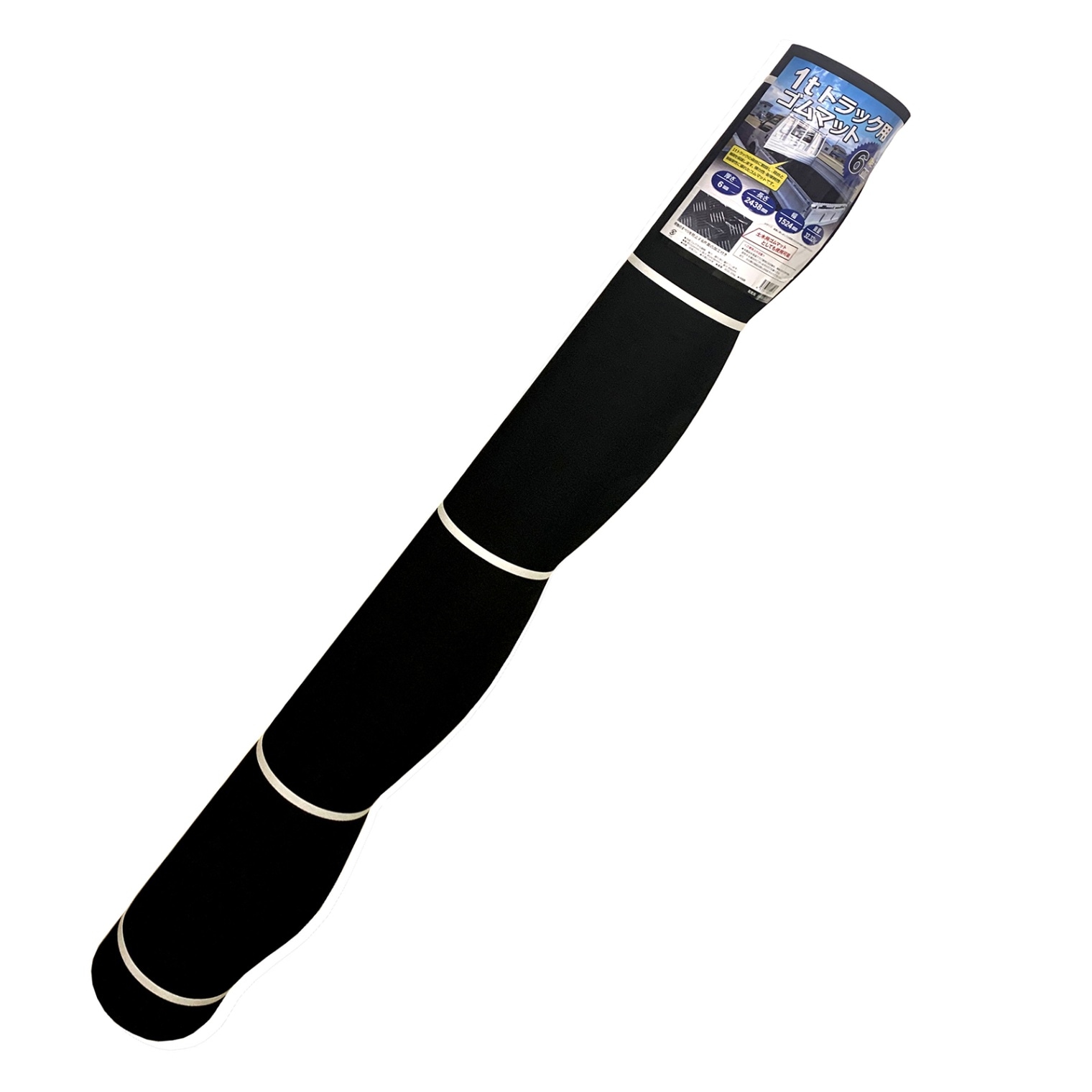 1tトラック用ゴムマット 厚さ6mm 2438mm×1524mm すべり止め加工付 荷台マット 法人様送料無料 個人様別途送料