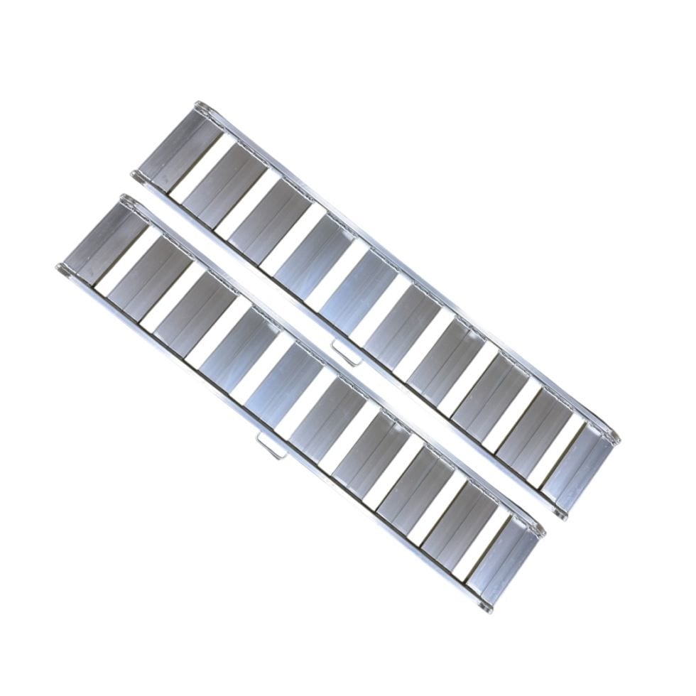 アルミブリッジ 軽量タイプ 長さ180cm×幅30cm 最大積載500kg 2本セット SHK-180-30-0.5 軽量ブリッジ シンセイ 個人様配送可能 法人様送料無料