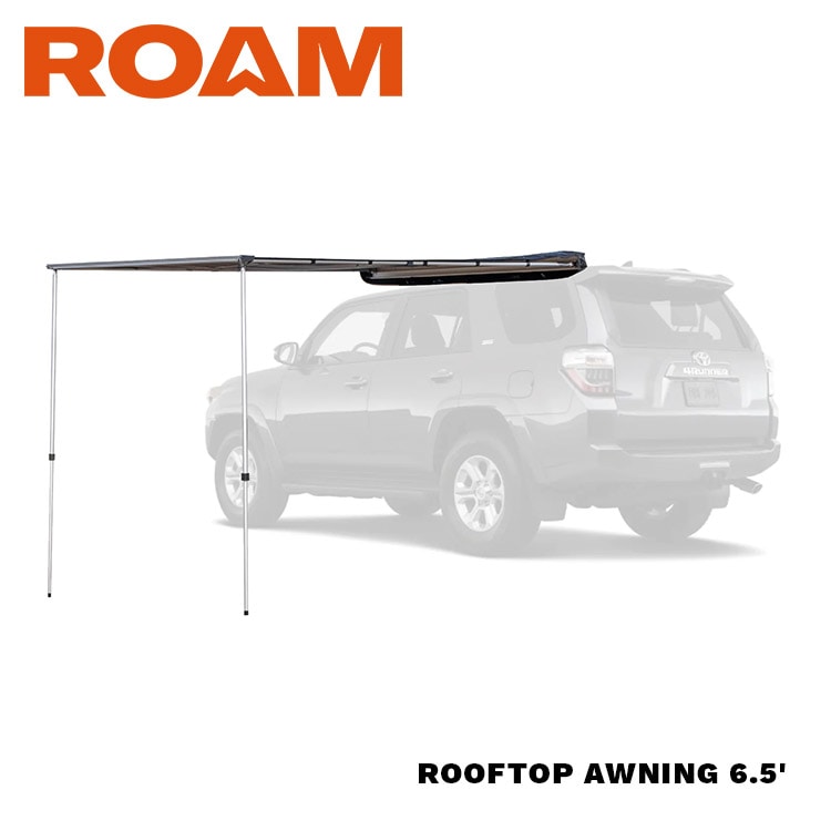 ROAM ADVENTURE CO. ROOFTOP AWNING 6.5' SLATE ルーフトップ オーニング6.5フィート 幅 約 2ｍ スレート ローム アドベンチャー