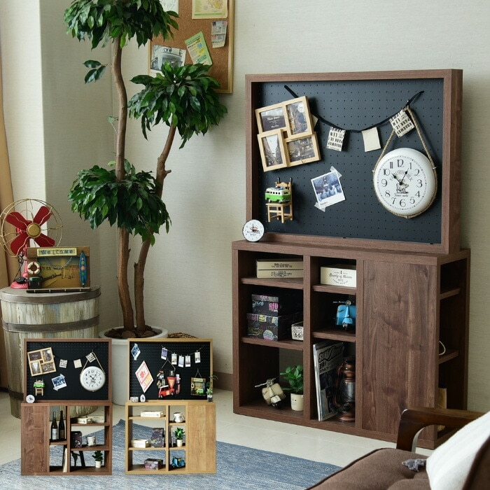 オープンラック(子供部屋家具) 幅90cm日本製ナチュラル 完成品