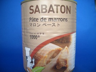 Pâte de marrons Sabaton 1 kg