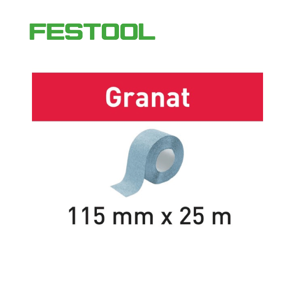 FESTOOL フェスツール｜ロールサンドペーパー Granat soft 115mm×25m