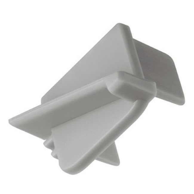 HAFELE ハーフェレ | エンドキャップ（アングルプロファイル用）・LED テープライト用（LOOX アルミプロファイル）