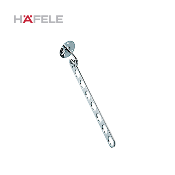 HAFELE ハーフェレ | スライドワードローブレール 長さ 295mm 側板ネジ止め