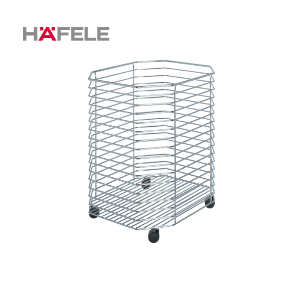 HAFELE ハーフェレ | ランドリーバスケット 双輪キャスター付