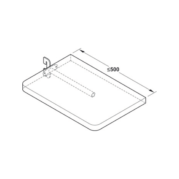 HAFELE ハーフェレ | 目隠し棚受（ブラケット）