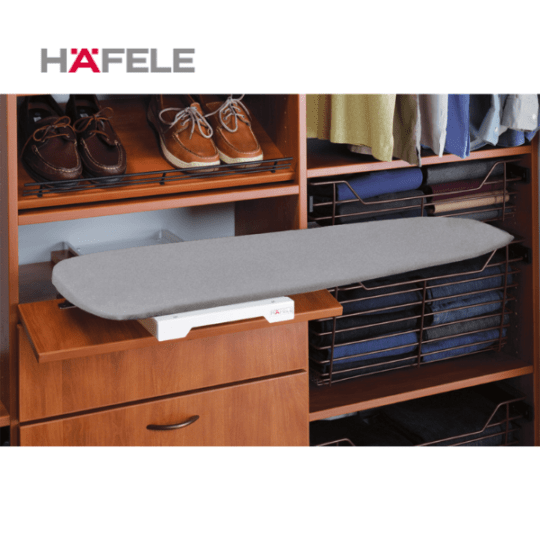 HAFELE ハーフェレ | アイロン台 IRONFIX（棚板取付タイプ）