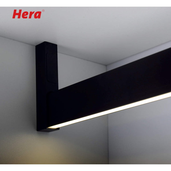 Hera | LED付ハンガーパイプ LED-WARDROBE-Q型 人感センサー付
