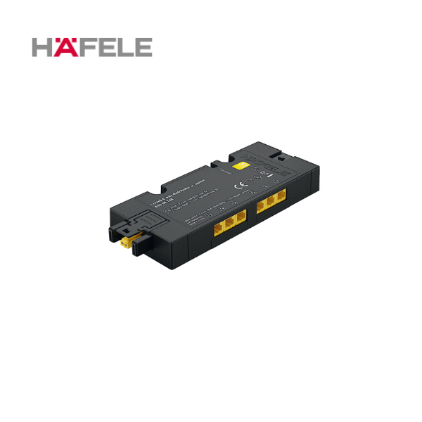 HAFELE ハーフェレ | 6分岐器, Loox5 12 V, ボックス to ボックス, スイッチング機能, 2芯（単色）